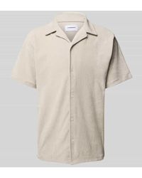 Lindbergh - Relaxed Fit Freizeithemd mit Reverskragen - Lyst