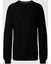 BOSS - Strickpullover Mit Strukturmuster Modell 'Palao' - Lyst