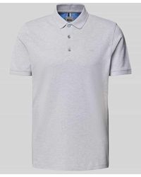 Brax - Regular Fit Poloshirt Mit Label-Print Modell 'Pete' - Lyst