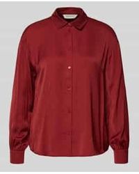 MSCH Copenhagen - Regular Fit Overhemdblouse Met Viscose, Model 'Sandelina' - Lyst