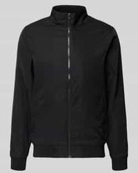 Blend - Regular Fit Jack Met Opstaande Kraag Model 'Hefi' - Lyst