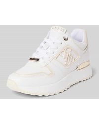 Guess - Sneaker Mit Label-Applikation Modell 'Koyaa' - Lyst