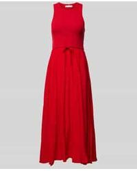 Tommy Hilfiger - Midi-jurk Met Ronde Hals - Lyst