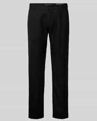 Marc O' Polo - Tapered Linnen Broek Met Bandplooi, Model 'Osby Jogger' - Lyst