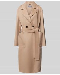 White Label - Mantel Mit Bindegürtel - Lyst