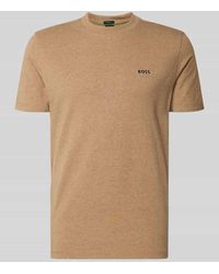 BOSS - Regular Fit T-Shirt aus Baumwoll-Mix Modell 'TEE' - Lyst