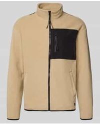 Blend - Fleecejack Met Borstzak - Lyst