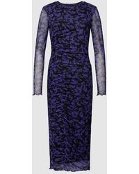 Tom Tailor - Midikleid Mit Allover-Muster Modell 'Gathering' - Lyst