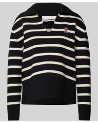 ARMEDANGELS - Strickpullover Mit Logo-Stitching Modell 'Frejiaas' - Lyst