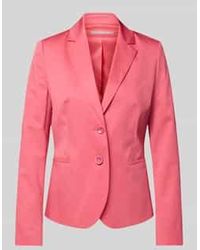 christian berg - Regular Fit Blazer Met Reverskraag En Paspelzakken - Lyst
