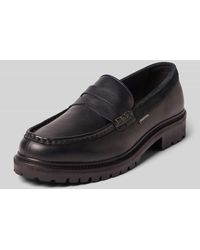 Barbour - Loafer aus Rindsleder-Mix Modell 'Croxton' - Lyst