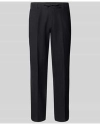 SELECTED - Regular Fit Leinenhose mit Bügelfalten Modell 'LEROY' - Lyst