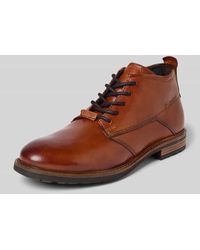 Bugatti - Boots aus Leder mit Schnürung Modell 'Lobo Comfort' - Lyst