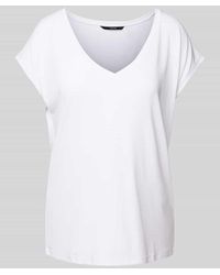 Vero Moda - T-Shirt mit V-Ausschnitt Modell 'FILLI' - Lyst