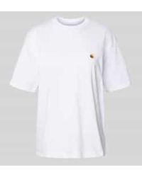 Carhartt - Oversized T-Shirt Met Labelstitching - Lyst