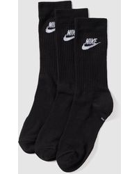 Nike Sokken Met Labeldetail - Zwart