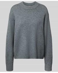 Jake*s - Loose Fit Strickpullover aus Wolle - Lyst