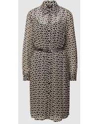 Joop! - Overhemdjurk Van Viscose Met All-Over Motief - Lyst