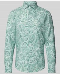 Seidensticker - Regular Fit Business-Hemd aus Leinen mit New-Kent-Kragen - Lyst