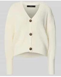 Vero Moda - Regular Fit Gebreid Jack Met Sierknopen, Model 'Lea' - Lyst