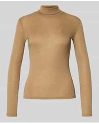 Weekend by Maxmara - Slim Fit Shirt Met Lange Mouwen Van Een Mix Van Wol En Zijde, Model 'Teseo' - Lyst
