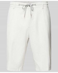 JOOP! Jeans - Regular Fit Bermudas mit Bindegürtel Modell 'RUBY' - Lyst