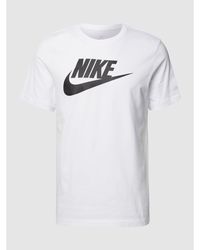 Nike Baumwolle T-shirts in Schwarz für 