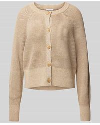 Opus - Cardigan mit Rundhalsausschnitt Modell 'Dolpine' - Lyst