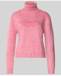 Tommy Hilfiger - Regular Fit Rollkragenpullover mit Wollanteil Modell 'NEP' - Lyst
