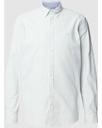 maerz muenchen - Regular Fit Freizeithemd mit Label-Stitching - Lyst