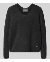 Mos Mosh - Oversized Strickpullover mit gerippten Abschlüssen Modell 'THORA' - Lyst