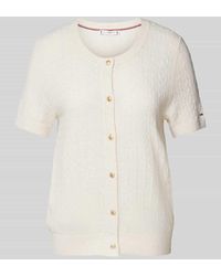 Tommy Hilfiger - Wollcardigan Mit 1/2-Arm - Lyst