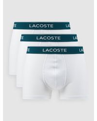 Lacoste Trunks mit Label-Details im 3er-Pack - Mehrfarbig