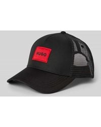 HUGO - Trucker Cap Mit Label-Patch Modell 'Kody' - Lyst