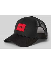 HUGO - Trucker Cap Mit Label-Patch Modell 'Kody' - Lyst