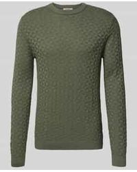 Only & Sons - Gebreide Pullover Met Structuurmotief - Lyst