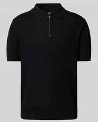 Antony Morato - Regular Fit Poloshirt Met Structuurmotief - Lyst