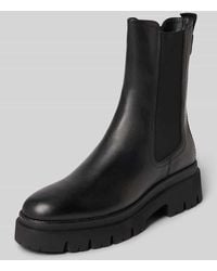 Tamaris - Chelsea Boots aus echtem Leder - Lyst