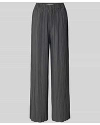 Samsøe & Samsøe - Wide Leg Stoffhose Mit Elastischem Bund Modell 'Uma' - Lyst