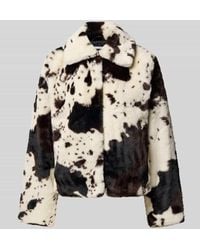Noisy May - Jacke mit Kunstfellbesatz Modell 'EVE' - Lyst