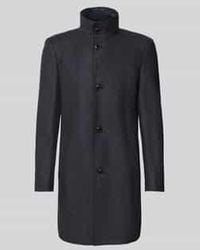 BOSS - Slim Fit Lange Wollen Jas Van Wolmix, Model 'Hyde' - Lyst
