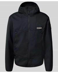 Napapijri - Jacke mit Kapuze und Reißverschlusstaschen Modell 'BIOIS' - Lyst