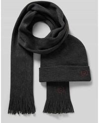 Bugatti - Set aus Schal und Mütze mit Geschenkbox - Lyst