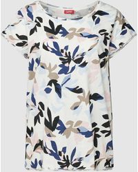 Esprit - T-Shirt mit floralem Muster - Lyst