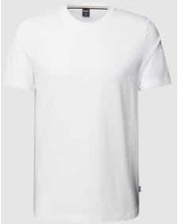 BOSS - T-Shirt Van Katoen, Model 'Thompson' - Lyst