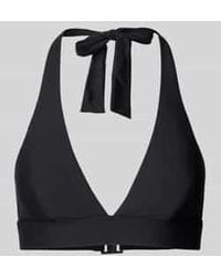 Marc O' Polo - Bikinitop Met V-hals - Lyst