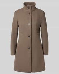 Cinque - Knielange Lange Jas Met Wol Model 'Ciminora' - Lyst