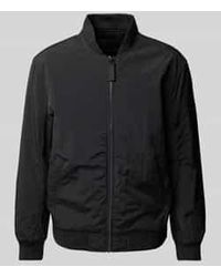 Tom Tailor - Regular Fit Bomberjack Met Drukknoopzakken - Lyst