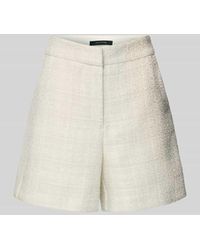 Comma, - Relaxed Fit Shorts mit Strukturmuster - Lyst