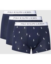Polo Ralph Lauren - Trunks mit Logo-Bund 3er-Pack Modell 'CLASSIC' - Lyst
